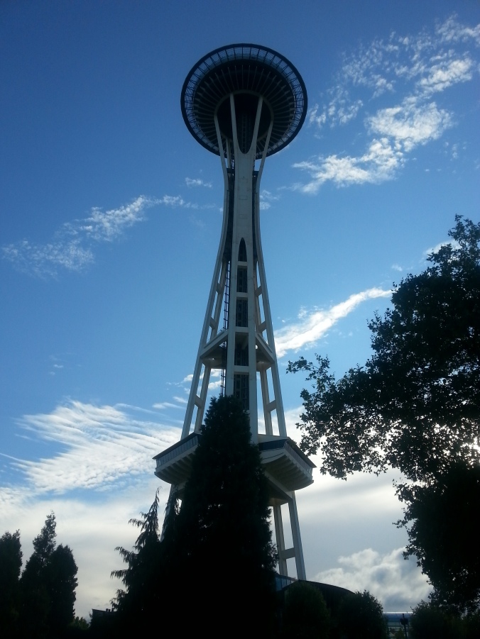Who knew you could get so close to the Space Needle?